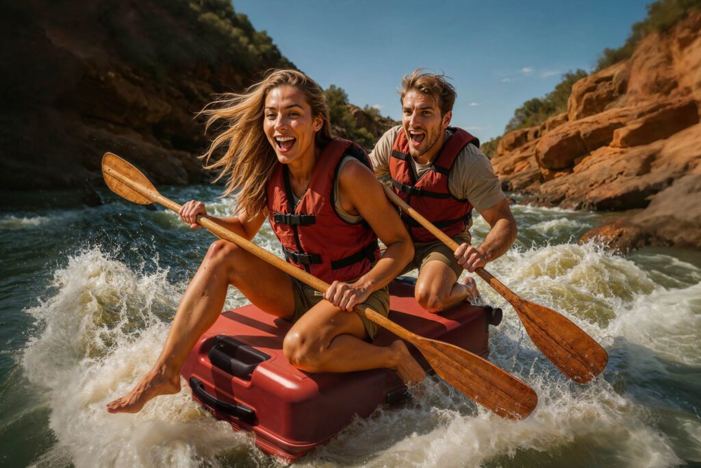 princess-traveler-campagnebeeld-koffer-op-water
